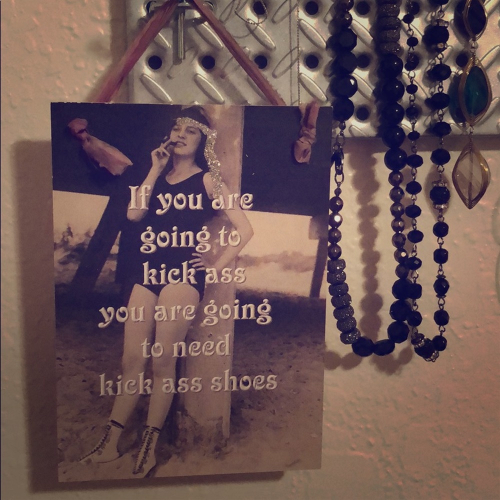 Closet decor!